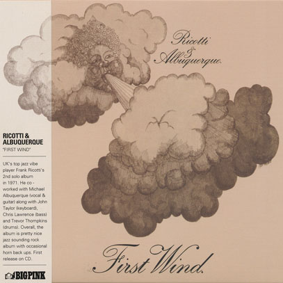 RICOTTI & ALBUQUERQUE/First Wind (1971/only) (リコッティ＆アルバカーキ/UK)