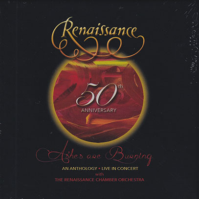 RENAISSANCE(ANNIE HASLAM)/50th Anniversary: Ashes Are Burning - Live In Concert(2CD+DVD+Blu-Ray) (2021/Live) (ルネッサンス/UK)