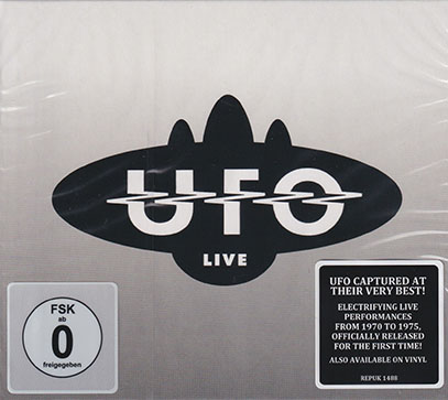 UFO/UFO Live 1970-1975(CD+DVD) (1970-1975/Live) (ユー・エフ・オー/UK)