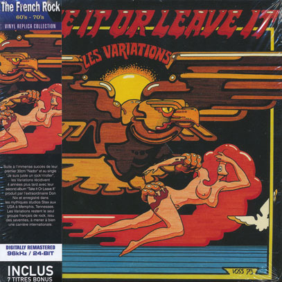 LES VARIATIONS/Take It Or Leave It (1973/2nd) (レ・ヴァリエシオンズ/France,Morocco,Italy)