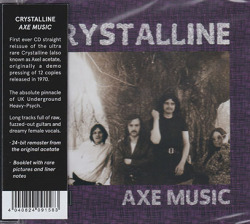 CRYSTALLINE/Axe Music (1970/only) (クリスタルライン/UK)