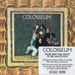 COLOSSEUM/Those Who Are About To Die Salute You (1969/1st) (コロシアム/UK)