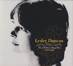 LESLEY DUNCAN/Lesley Step Lightly: The GM Recordings Plus 1974-1982(3CD) (1974-82/Comp.) (レズリー・ダンカン/UK)