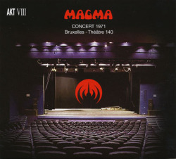 MAGMA/Concert 1971: Bruxelles - Theatre 140(2CD) (1971/Live) (マグマ/France)