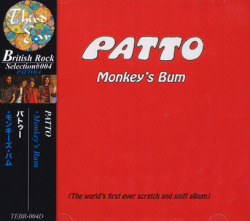 PATTO/Monkey's Bum(モンキーズ・バム) (1973/Unreleased 4th) (パトゥー/UK)