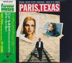 音楽：ライ・クーダー／映画『パリ、テキサス』ＯＳＴ盤（紙ジャケット仕様） 音楽：ライ・クーダー／映画『パリ、テキサス』OST盤（紙