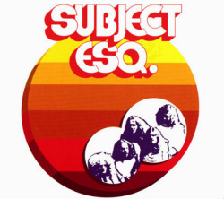 SUBJECT ESQ./Same (1972/only) (サブジェクト・エスク/German)
