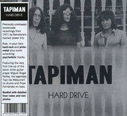 TAPIMAN/Hard Drive (1971/Unreleased) (タピマン/Spain)