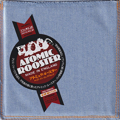 ATOMIC ROOSTER/Made In England(メイド・イン・イングランド)(Used CD) (1972/4th) (アトミック・ルースター/UK) ATOMIC ROOSTER/Made In England(メイド・イン・イングランド)(Used CD) (1972/4th) (アトミック・ルースター/UK)