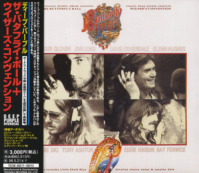DEEP PURPLE/Butterfly Ball+Wizard's Convention(バタフライ~+ウィザーズ~)(Used 2CD) (1974+76) (ディープ・パープル/UK) DEEP PURPLE/Butterfly Ball+Wizard's Convention(バタフライ~+ウィザーズ~)(Used 2CD) (1974+76) (ディープ・パープル/UK)