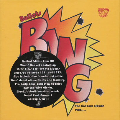 BANG/Bullets: The First 4 Albums Plus(Used 4CD Box) (1971-73/1-3th+Unreleased) (バン/USA) BANG/Bullets: The First 4 Albums Plus(Used 4CD Box) (1971-73/1-3th+Unreleased) (バン/USA)