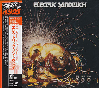 ELECTRIC SANDWICH/Same(エレクトリック・サンドウィッチ)(Used CD) (1972/only) (エレクトリック・サンドウィッチ/German) ELECTRIC SANDWICH/Same(エレクトリック・サンドウィッチ)(Used CD) (1972/only) (エレクトリック・サンドウィッチ/German)