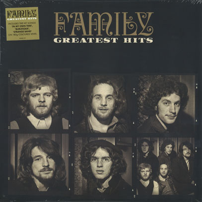 FAMILY/Greatest Hits(Cream Colour LP) (1969-73/Comp.) (ファミリー/UK) FAMILY/Greatest Hits(Cream Colour LP) (1969-73/Comp.) (ファミリー/UK)