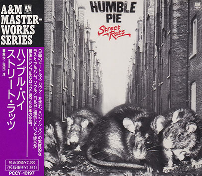 HUMBLE PIE/Street Rats(ストリート・ラッツ)(Used CD) (1975/8th) (ハンブル・パイ/UK) HUMBLE PIE/Street Rats(ストリート・ラッツ)(Used CD) (1975/8th) (ハンブル・パイ/UK)