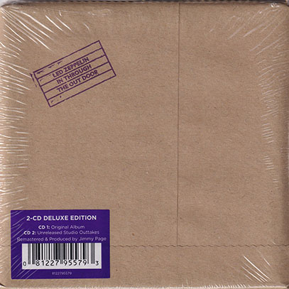 LED ZEPPELIN/In Through The Out Door:2CD Deluxe Edition(Used 2CD) (1979/8th) (レッド・ツェッペリン/UK) LED ZEPPELIN/In Through The Out Door:2CD Deluxe Edition(Used 2CD) (1979/8th) (レッド・ツェッペリン/UK)