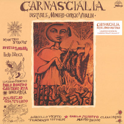 PASQUALE MINIERI & GIORGIO VIVALDI/Carnascialia(Gold&Red Colour LP) (パスクアーレ・ミニエリ&ジョルジオ・ヴィヴァルディ/Italy) PASQUALE MINIERI & GIORGIO VIVALDI/Carnascialia(Gold&Red Colour LP) (パスクアーレ・ミニエリ&ジョルジオ・ヴィヴァルディ/Italy)