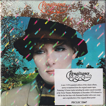 RENAISSANCE(ANNIE HASLAM)/A Song For All Seasons: 3CD Box Edition (1978/6th) (ルネッサンス/UK) RENAISSANCE(ANNIE HASLAM)/A Song For All Seasons: 3CD Box Edition (1978/6th) (ルネッサンス/UK)