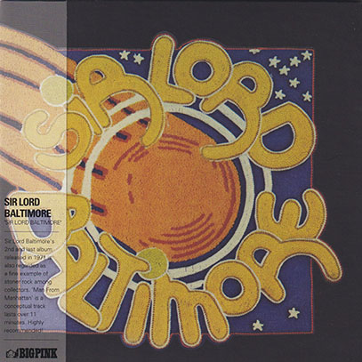 SIR LORD BALTIMORE/Same (1971/2nd) (サー・ロード・バルティモア/USA) SIR LORD BALTIMORE/Same (1971/2nd) (サー・ロード・バルティモア/USA)