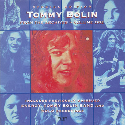 TOMMY BOLIN/From The Archives Vol.1(Used CD) (1971-76/Unreleased Comp.) (トミー・ボーリン/USA) TOMMY BOLIN/From The Archives Vol.1(Used CD) (1971-76/Unreleased Comp.) (トミー・ボーリン/USA)