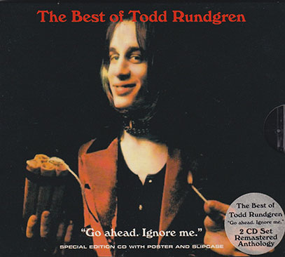 TODD RUNDGREN/Go Ahead Ignore Me: The Best Of(Used 2CD) (1970-82/Comp.) (トッド・ラングレン/USA) TODD RUNDGREN/Go Ahead Ignore Me: The Best Of(Used 2CD) (1970-82/Comp.) (トッド・ラングレン/USA)
