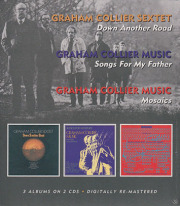 GRAHAM COLLIER/Down Another Road + Songs For My Father + Mosaics(2CD) (1969-71/2-4th) (グラハム・コリアー/UK)