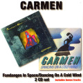 CARMEN/Fandangos In Space + Dancing On A Cold Wind (1973+74/1+2th) (カルメン/UK,USA)
