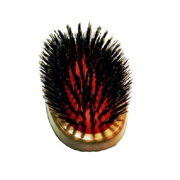 ＜国産＞GROOMER獣毛ブラシ(猪毛：ハード)　NO.２１１　送料－＜Ａ＞