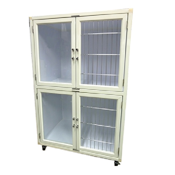 ＜業務用犬舎＞　ペットマンション二段タイプHW－８００G－２