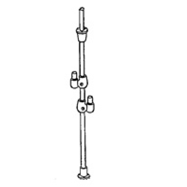 ハチコウ　アーム型ドライヤー用ポール　２台用　送料－<C>