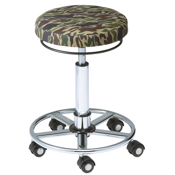 【代引き不可商品】【サロン必須アイテム】スターカッティングチェア　キャスター黒　【プロユース】【人気】