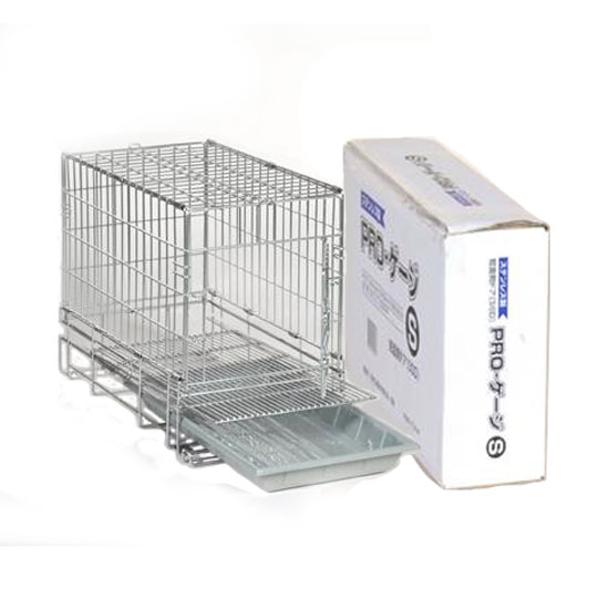 ＜ペットケージ＞　PROステンレスケージS-SSD　短面扉　［W310*D500*H395mm］　送料-<A>