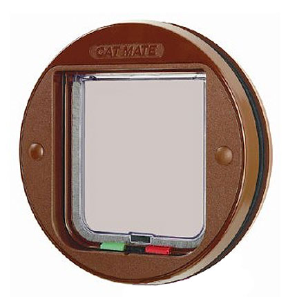 英国製キャットドア　CATMATEガラス窓用キャットドア210　4way　送料-<A>