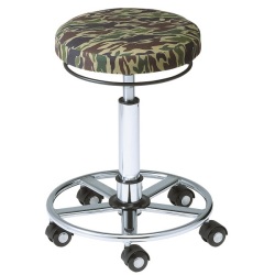 【代引き不可商品】【サロン必須アイテム】スターカッティングチェア　キャスター黒　【プロユース】【人気】