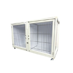 【代引き不可】【組み合わせて展開できる犬舎】ホテル用犬舎ＨＷ－１３００（1300×550×H815mm）【当店のオススメ】【ペットショップ御用達】【ペットマンション】【注目商品】【売れ筋商品】