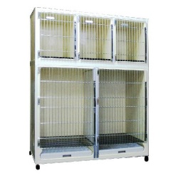 【業務用・店舗用犬舎グラスファイバー製】システムハイム　２Ｌミニ【おすすめ】【ペットホテル】【ペットマンション】【注目商品】【売れ筋商品】【人気商品】