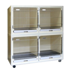 【業務用・店舗用犬舎グラスファイバー製】システムハイム　２Ｍ【ペットホテル】【ペットマンション】【注目商品】