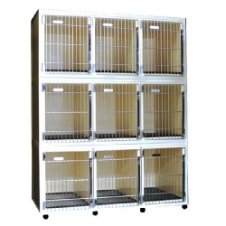 【業務用・店舗用犬舎グラスファイバー製】システムハイム　９ミニ【おすすめ】【ペットホテル】【ペットマンション】【注目商品】【売れ筋商品】【人気商品】