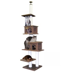 【キャットタワーのパイオニア】スリーキューブＬ－ＤＸ　　[天井高2m25cm～2m45cmまで対応]　代引き不可商品【おすすめ】【頑丈】【ブリーダー推奨品】