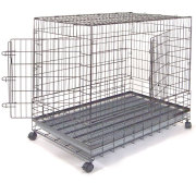 ＜ペットケージ＞　PROスチールケージ３L-Wドア　２面扉　［W660*D1050*H980mm］　送料-<C>