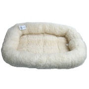 【ペット用ベッド】クッション＆ベッド　２Ｌ　ボアタイプ（800mm×600mm×H80mm）