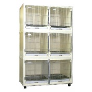 【業務用・店舗用犬舎グラスファイバー製】システムハイム　６Ｓ【ペットホテル】【ペットマンション】【注目商品】