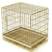 ＜ペットケージ＞　ハチコウケージ　ステンレス製　ＬＬ－ＳＯＰ　長面扉　（W940×Ｄ630×Ｈ770mm）　送料-<Ｂ>