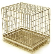 ＜ペットケージ＞　ハチコウケージ　ステンレス製　Ｌ－ＳＯＰ　長面扉　（W780×Ｄ550×Ｈ680mm）　送料-<Ｂ>