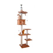 【キャットタワーのパイオニア】プレイアスレチックＬＡ－ＤＸ　　[天井高2m25cm～2m45cmまで対応]　代引き不可商品【おすすめ】【頑丈】【ブリーダー推奨品】