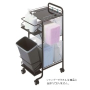 【代引き不可商品】【サロン必須アイテム】シャンプーストッカーワゴン【プロユース】【人気】【多機能】【人気】