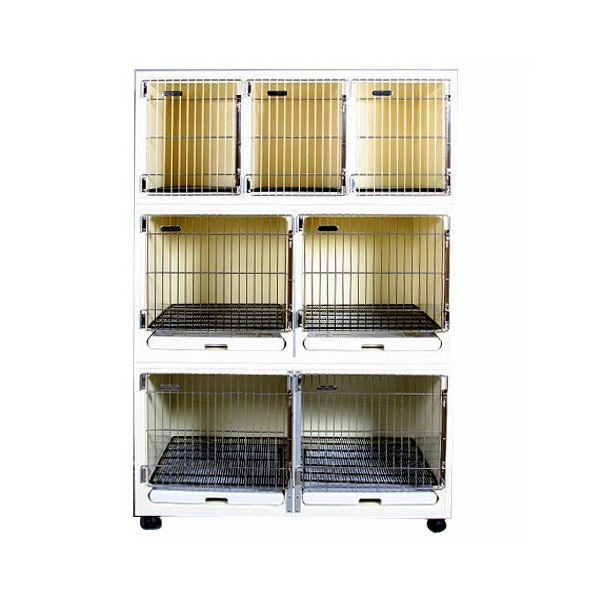 【業務用・店舗用犬舎グラスファイバー製】システムハイム　３ＭＳミニ【ペットホテル】【ペットマンション】【売れ筋商品】【人気商品】