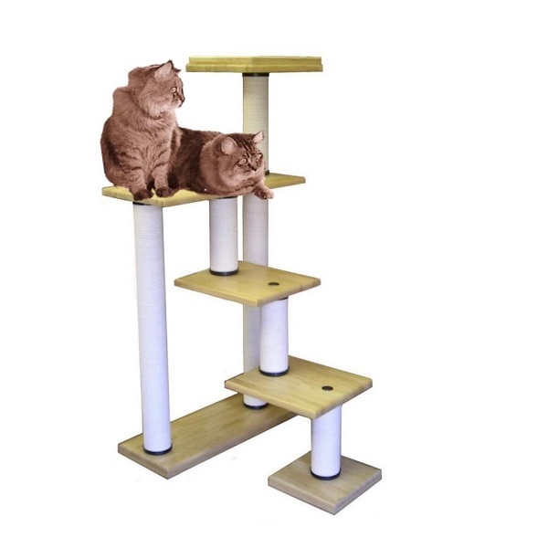 【キャットタワーのパイオニア】階段ツインＭＢ－ＤＸ　代引き不可商品【おすすめ】【頑丈】【ブリーダー推奨品】