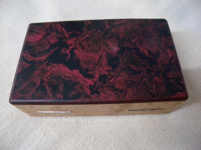 フライボックス 木製 Made in New Zealand 銘木のフライボックス