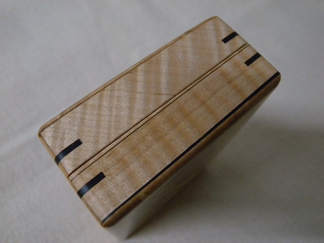 銘木毛鈎箱 HANDCRAFT NATURAL WOOD FLY BOX 樹種：橡 ハンドクラフト