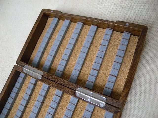銘木毛鈎箱 HANDCRAFT NATURAL WOOD FLY BOX 樹種：橡 ハンドクラフト